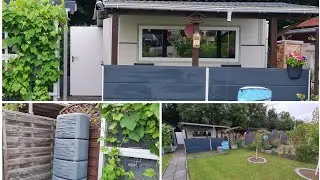 Vlog 🇩🇪 Дача в Германии 🏕/Покраска Террасы/Целый День Провозилась/Получилась очень Красиво/