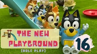 Bluey Episode 16 The New Playground | Watch Bluey Full Episodes Pretend Play | Disney JR & ABC Kids