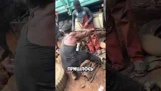 What mechanics do when they don't have tools 