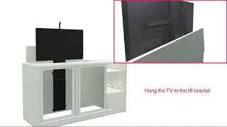 Инструкция по установке лифта для ТВ VenSet TS700C, TS1000C