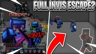 FULL INVIS ESCAPE IN A 3V1? + OUR RICHEST SOTW EVER | Minecraft HCF