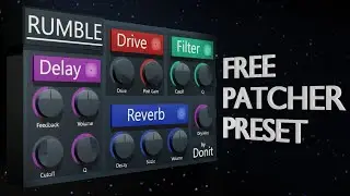 INSTANT RUMBLE TECHNO with this Free Patcher Preset