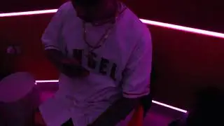 Trippie Redd & Aiden London in the studio
