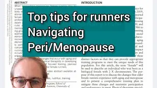 Top tips for runners navigating perimenopause and menopause