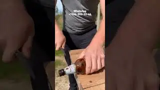 Нож стеклорез из самой твёрдой стали в мире (S390)