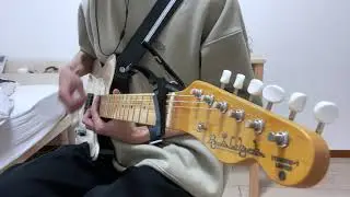 ローリンガール LIVE ver. / ヒトリエ　Guitar cover　弾いてみた　(耳コピ 弾いてみた ギター wowaka シノダ テレキャスター)