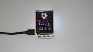 IOTA ticker - MIOTA USD - TTGO TS with 1.8" TFT Display