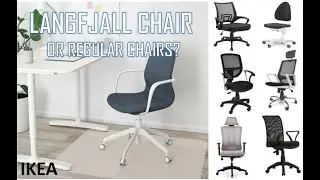 Langfjall Decent Desk Chair from IKEA - Assemble Video