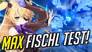 MAX Constellation Fischl vs. lvl 41 Cryo Regisvine! GENSHIN IMPACT!