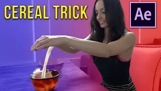 Zach King Coffee & Cereal Trick Tutorial | After Effects CC 2017