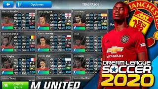 COMO TENER LA PLANTILLA MANCHESTER UNITED 19/20 EN DLS19 SIN ROOT | MANCHESTER UNITED EN DLS 20