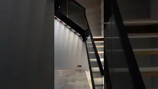 Подсветка лестниц в Краснодарском крае #loftstairs #nekyug #metalstairs #stairs #woodstair