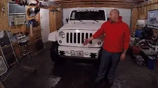Jeep Wrangler JK Project: Stubby bumper build complete, painted and installed