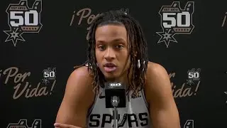 Romeo Langford on Playing Against Celtics For First Time | Spurs Postgame Interview