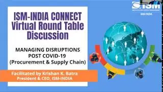 ISM-INDIA CONNECT: ROUND TABLE DISCUSSION (Session 1)