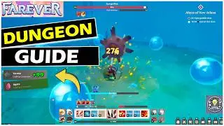 FAREVER: Dungeon Walkthrough FARMING TIN ORE -  Abyss Of New Atlaan