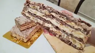 Торт мороженое Сникерс с грецкими орехами,жаренным арахисом и соленой карамелью🔥🔥🔥
