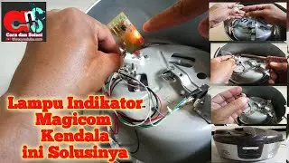 Cara Memperbaiki Lampu Indikator Magicom#cara#solusi#magicom