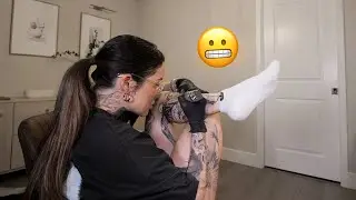 TATTOOING MYSELF FOR THE FIRST TIME!!!🫣