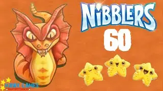Fruit Nibblers Level 60 BOSS - 3 Stars Walkthrough, No Boosters