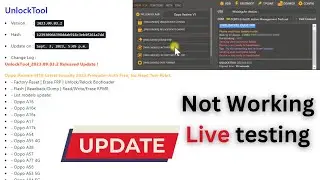 Unlocktool Latest Security 2023 Preloader Auth Free Oppo / Vivo Live test Not Working Or ? Oppo A57
