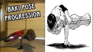 My Baki Pose Progression “WAY HARDER THAN IT LOOKS”