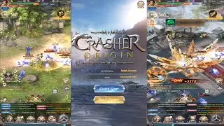 Crasher: Origin GAMEPLAY - Android/IOS Vertical MMORPG Game