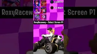 Roxy Raceway Character Select (Part1) #shorts #roxy #karting