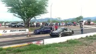 Neon Srt-4 VS Civic k20| Aficionado a los arrancones