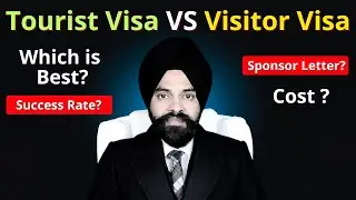 Difference between Tourist Visa and Visitor Visa || Tourist Visa Vs Visitor Visa