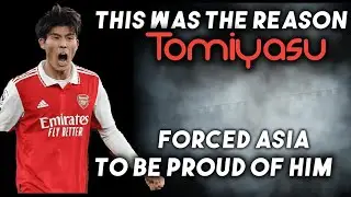 Can You Believe What Takehiro Tomiyasu Can Do? #arsenal #youtube