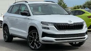 Brand New Karoq 1.5TSI SportLine DSG Moon White Metallic