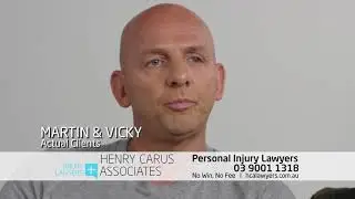 Henry Carus + Associates - Martin & Vicky's Testimonial