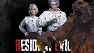 Leon vs giand  resident evil 4 remake