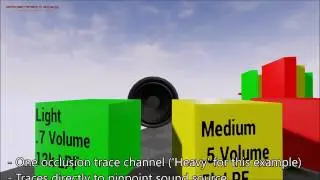 UE4 Audio Occlusion Comparison