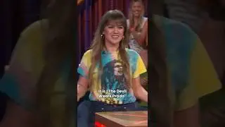 It's the  devil wear parada,Kelly knows the Meryl Streep Movie#KellyClarkson #TheKellyClarksonShow
