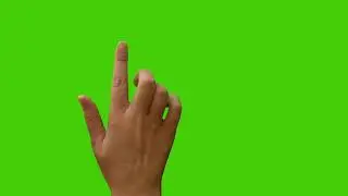 HAND GESTURES ON GREEN SCREEN