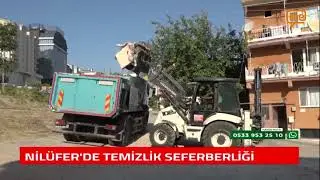 NİLÜFER'DE TEMİZLİK SEFERBERLİĞİ