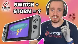 CAN A NINTENDO SWITCH SURVIVE A RAIN STORM? Nintendo Switch Liquid Damage Repair - How bad is it?