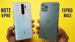 Redmi Note 8 Pro vs iPhone 11 Pro Max Speed Test!