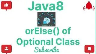 orElse() | Optional Class | Java8 | Core Java | Java Programming | #java #java8 #optionalclass