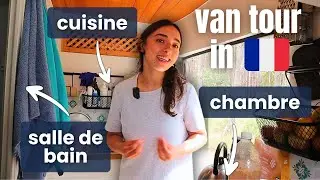 Van Tour in French (with subtitles) 🚐 | Learn French House Vocabulary