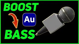 How To Boost Bass On Adobe Audition Tutorial (Step By Step)
