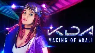 K/DA AKALI COSPLAY - Making Of!