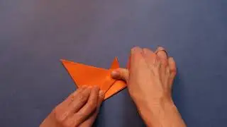 Оригами "Лисички"