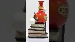 Our Sorcerer’s Syrups Spooky Lighted Figurine  #halloween #halloween2024  #witchcraft  #spookydecor
