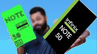 Infinix Note 50 5G Unboxing, review & quick look