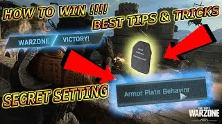 FASTEST WAY TO REPAIR ARMOUR In Warzone (SECRET SETTING) EASIEST Way To WIN (Wz BEST TIPS & TRICKS)
