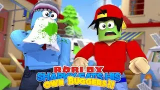 ROBLOX Adventure - SHARKY EATS HIS OWN BUGGERS!!