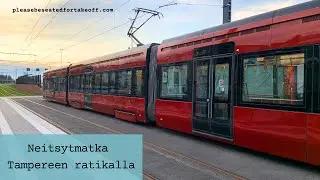 Neitsytmatka TAMPEREen ratikalla 🚃 #finland